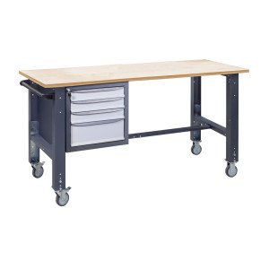 Верстак мобильный (на регулируемых опорах) ВРМ 41 3МС К