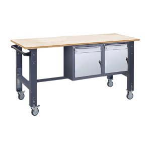 Верстак мобильный (на регулируемых опорах) ВРМ 41 МД/МД Ф