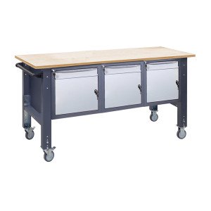 Верстак мобільний (на регульованих опорах) ВРМ 41 МД/МД/МД Ф