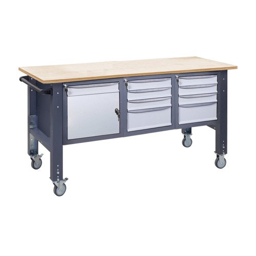 Верстак мобільний (на регульованих опорах) ВРМ 41 3МС/3МС/МД Ф