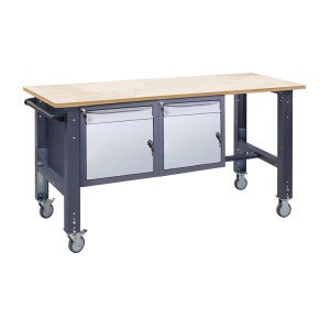 Верстак мобильный (на регулируемых опорах) ВРМ 41 МД/МД Ф