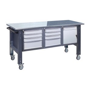 Верстак мобільний (на регульованих опорах) ВРМ 41 МД/3МС/3МС О(1,0)