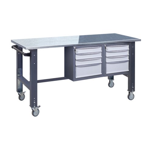 Верстак мобільний (на регульованих опорах) ВРМ 41 3МС/3МС О(1,0)