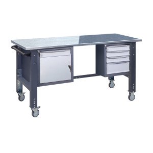 Верстак мобильный (на регулируемых опорах) ВРМ 41 3МС/МД О(1,0)