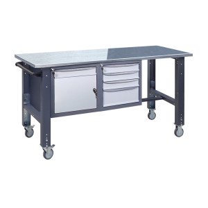 Верстак мобильный (на регулируемых опорах) ВРМ 41 3МС/МД О(2,0)