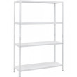 Стеллаж МС 4 полки 1450×1000×400 Белый (RAL-9016)