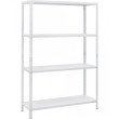 Стеллаж МС 4 полки 1450×1000×400 Белый (RAL-9016)