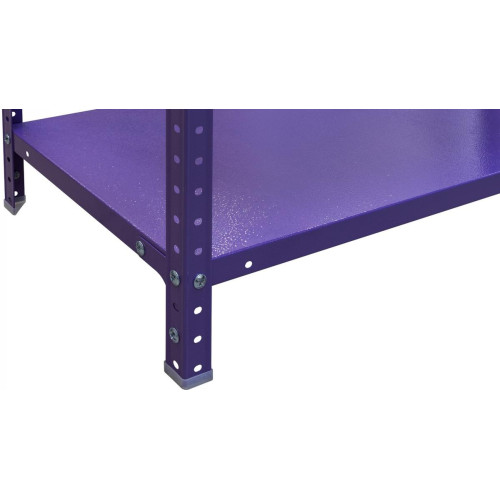 Стеллаж МС 5 полок 1970×1000×400 Сиреневый (RAL-4005)