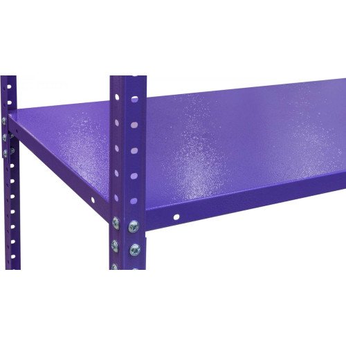 Стелаж МС 5 полиць 1970×1000×400 Бузковий (RAL-4005)