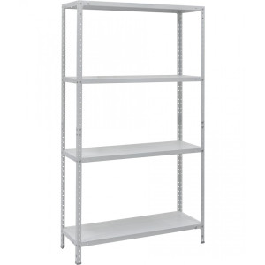Стеллаж МС 4 полки 1450×750×300 Серый (RAL-7035)