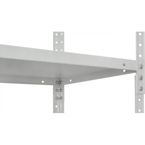 Стеллаж МС 5 полок 1970×1000×300 Серый (RAL-7035)