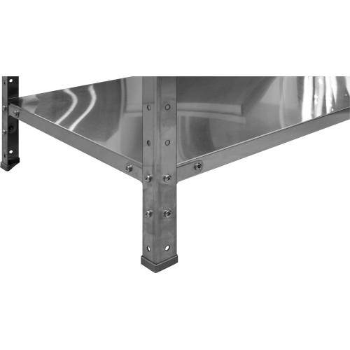 Стеллаж из нержавеющей стали СК 1500x1000x400 (AISI 304)