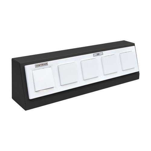 Блок розеток MODUL 4Р з вимикачем