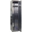 Шкаф для одежды нержавеющий ШОМ-400/1 (AISI 430)