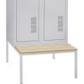 Скамейка для шкафа СГ-400/2-С