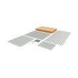 Стеллаж металлический 5 полок, на зацепах, усиленный, 175кг на полку, 1820×920×600 СТ-4/5МД-10