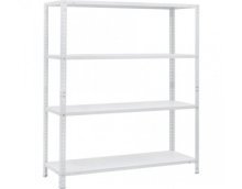 Стелаж МС 4 полиці 1450×1000×400 Білий (RAL-9016)