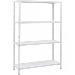 Стелаж МС 4 полиці 1450×1000×400 Білий (RAL-9016)