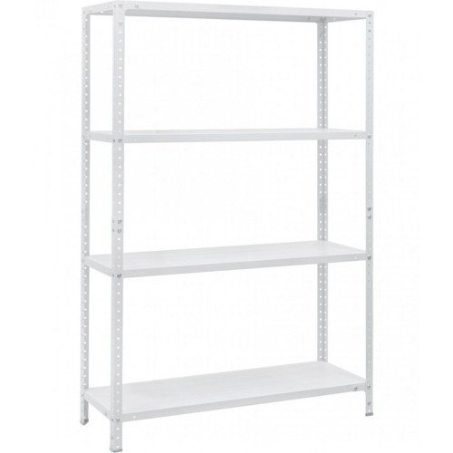 Стеллаж МС 4 полки 1450×1000×400 Белый (RAL-9016)
