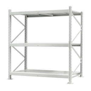 Стеллаж ПСТ 1200x1000x2000 (3 уровня, полки металл) основной (0-400 кг на уровень)