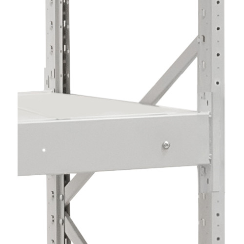 Стеллаж ПСТ 1200x500x1500 (2 уровня, полки металл) основной (400-800 кг на уровень)