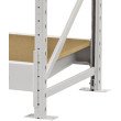 Стелаж ПСТ 1200x500x2000 (3 рівня, ДСП) приставний (300-400 кг на рівень)