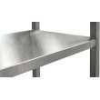 Стеллаж сварной из нержавеющей стали СжН-3-1000x400x2000