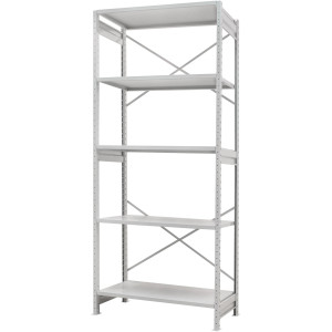 Стелаж ПС 1150x300x2000 (5 полиць) основний (100 кг на полицю)