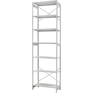 Стеллаж ПС 1150x300x3000 (7 полок) основной (150 кг на полку)