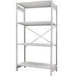 Стеллаж ПС 1500x600x1500 (4 полки) основной (100 кг на полку)