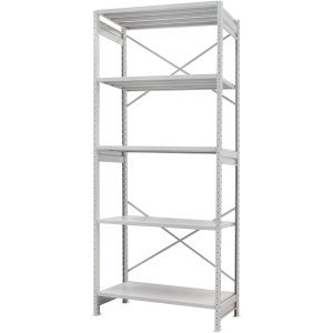 Стелаж ПС 1500x600x2000 (5 полиць) основний (250 кг на полицю)