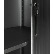 Канцелярська шафа з ролетними дверима ШКГ-12 р RAL-9005