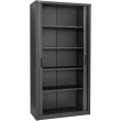 Канцелярська шафа з ролетними дверима ШКГ-10 р RAL-9005