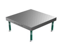 Стіл зварювальника GPPH SMART 12 1500х1480 з системою отворів 16 мм на коліщатках