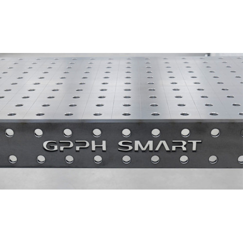 Стол сварщика GPPH SMART 12 1500х1000 с системой отверстий 16 мм на ножках