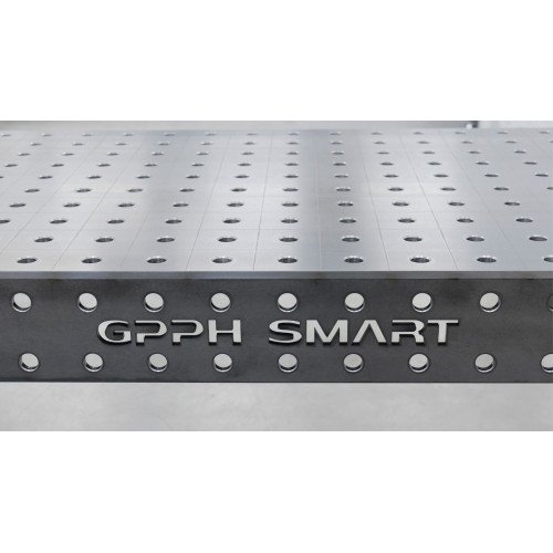 Стол сварщика GPPH SMART 12 1500х1000 с системой отверстий 28 мм на ножках