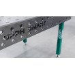 Стол сварщика GPPH SMART 12 1500х1000 с системой отверстий 28 мм на ножках