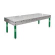 Стол сварщика GPPH SMART 12 2400х1200 с системой отверстий 28 мм на ножках