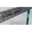 Стол сварщика GPPH SMART 12 1500х1000 с системой отверстий 28 мм на колесиках