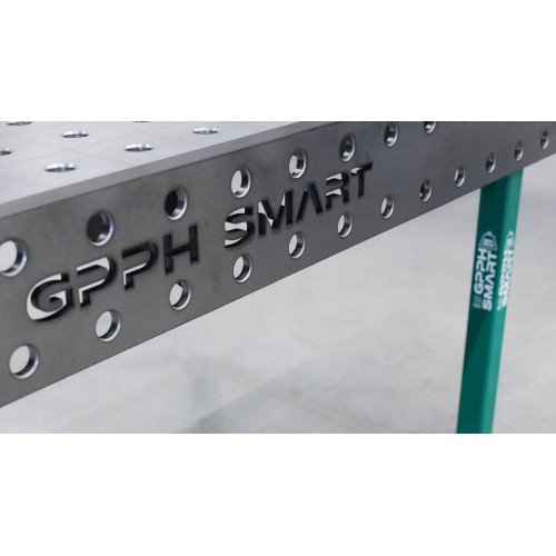 Стол сварщика GPPH SMART 15 1500х1000 с системой отверстий 28 мм на колесиках