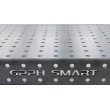 Стол сварщика GPPH SMART 12 1500х1000 с системой отверстий 28 мм на колесиках
