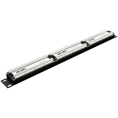 Патч панель 24 порти 1U 19" UTP CAT5E
