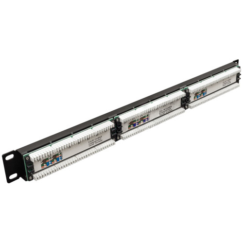 Патч панель 24 порти 1U 19" UTP CAT5E