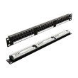 Патч панель 24 порти 1U 19" UTP CAT5E