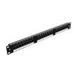 Патч панель 24 порта 1U 19" UTP CAT5E