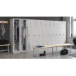 Шафа одягова металева ШОМ-Г-400/2-4