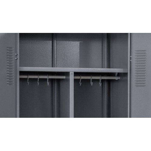Шафа для одягу ШО-Н-800 на ніжках (Nardo Grey)