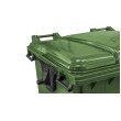 Контейнер для ТПВ ТМ "ESE" 1100 л. з плоскою кришкою Зелений