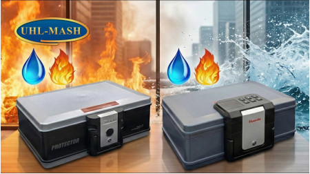 Огляд вогнестійких та водостійких сейфів-кейсів 2017S та 2017D