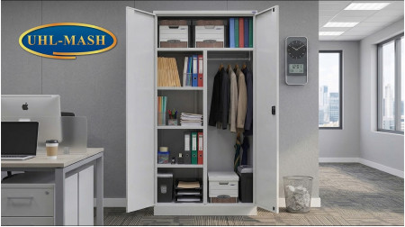 Складання канцелярської гардеробної шафи ШКГ-10 ог